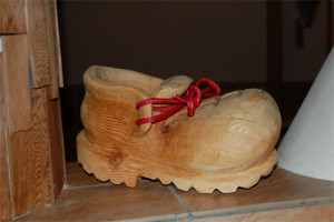Liebevolle Details: Joggel's Schuhe